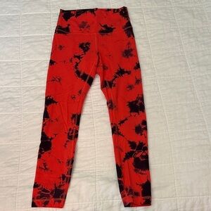 Lululemon tie dye leggings